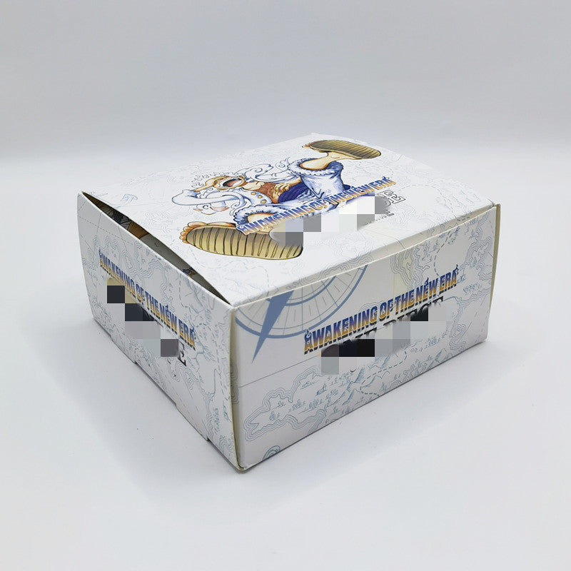 One Piece Themed Trading Card Game 300 Pieces Booster Box Set Anime Battle Collectibles Featuring Gear 5 Luffy Zoro and Sanji for Kids and Fans