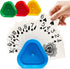 Triangle Playing Card Holders 4 Pack Hands Free Game Organizers for Kids Seniors and Adults Ideal for Family Poker Nights