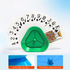 Triangle Playing Card Holders 4 Pack Hands Free Game Organizers for Kids Seniors and Adults Ideal for Family Poker Nights