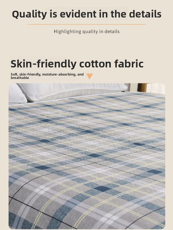 Washable Incontinence Bed Pad 150x200cm Reusable Waterproof Mattress Protector with Non-Slip Backing 4-Layer Absorbent Underpad for Elderly and Adults Dark Brown