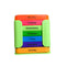 7 Day Weekly Pill Organiser Box - Rainbow Colour Coded Medicine Storage with 4 Daily Compartments - Portable Green Casing Dispenser for Home & Travel