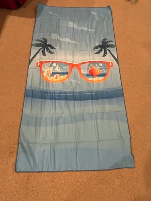 Sand Free Microfibre Beach Towel - 