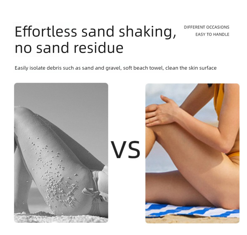 Sand Free Microfibre Beach Towel - 