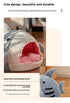 Novelty Shark Pet Cave Bed Enclosed Cozy Sleeping Nest for Cats and Small Dogs Soft Flannel Year Round Comfort Light Gray L Size