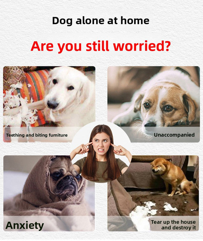 2 Pack Interactive Dog Giggle Ball Set 11cm - Green Wobble Sound Toy & White Glow in the Dark Luminous Ball - No Batteries Required for Small to Medium Dogs