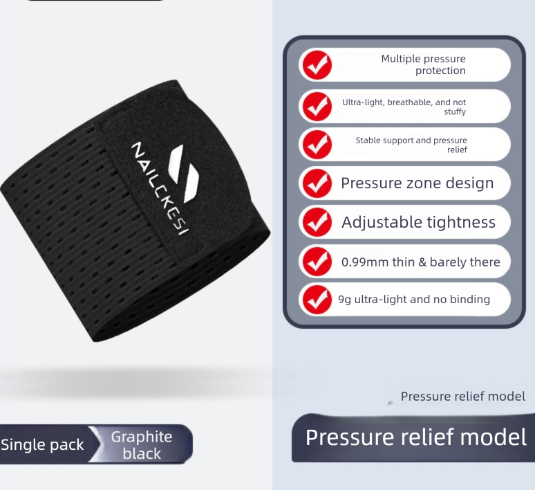 2PCS Adjustable Wrist Support Brace Ultra Thin Breathable Mesh Wrap for Sports Tennis Gym & Daily Office Use One Size Fits Most Graphite Black