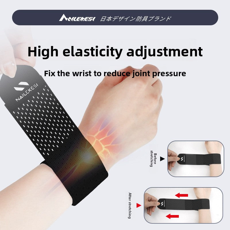 2PCS Adjustable Wrist Support Brace Ultra Thin Breathable Mesh Wrap for Sports Tennis Gym & Daily Office Use One Size Fits Most Fashion Grey