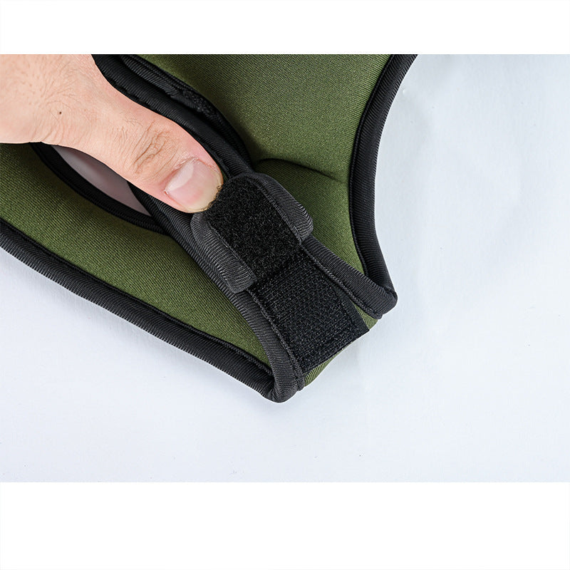 Waterproof Garden Knee Pads High Density EVA Foam Cushion for Weeding & Cleaning Adjustable Neoprene Straps Dark Purple 1 Pair