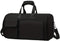 Convertible Travel Garment Bag Large Duffel Suit Carrier with Shoe Compartment & Hidden Backpack Straps Waterproof  Black
