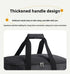 Small Insulated Lunch Bag 10L Cooler Tote Box with Shoulder Strap Leakproof Thermal Meal Prep Carrier for Work School Picnic Grey