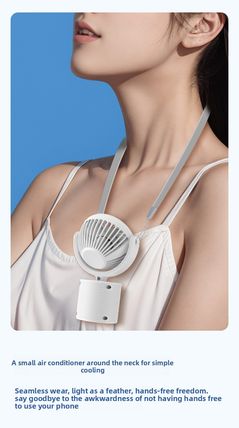 Portable Turbo Fan 3-in-1 Mini Handheld Desk Fan Rechargeable Personal Cooling Device with Neck Lanyard 180 Degree Adjustable Head Quiet Wind Pink