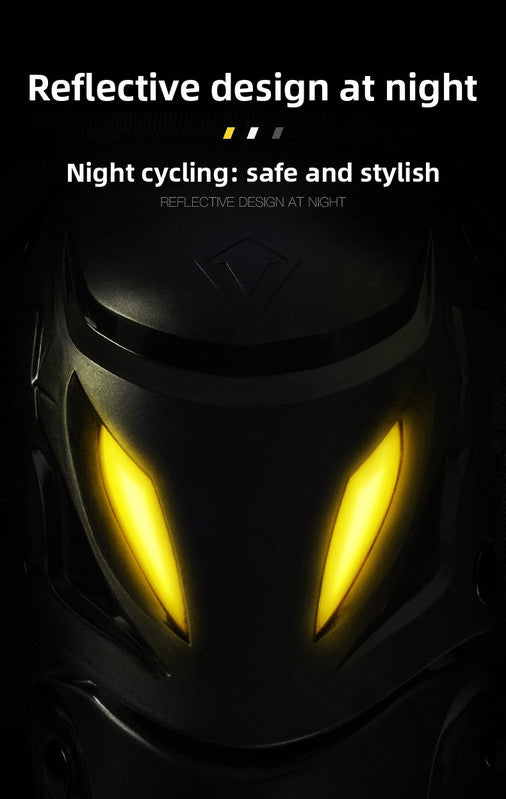 4 Piece Motorcycle Protective Gear Set Knee Pads and Elbow Guards Motocross Shin Armour Quick Release Hard Shell Adjustable Black