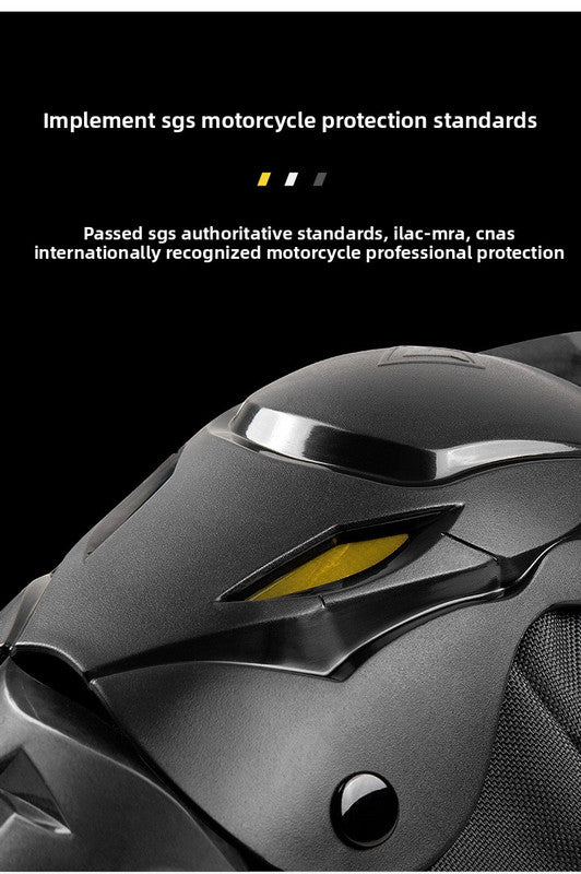 SULAITE CE Level 1 Certified Motorcycle Knee Pads Long Shin Guards Grey Motocross Armour Quick Release Hard Shell for Dirt Bike Racing