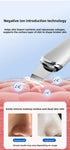 Ultrasonic Skin Scrubber Facial Spatula Blackhead Remover & Pore Cleaner with Ion EMS Lifting Mode Rechargeable Beauty Tool Ivory White