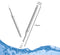Smart Visual Ear Wax Removal Tool with HD Camera WiFi Wireless Otoscope Ear Cleaner 3.5mm Ultra Slim Lens for iPhone Android White