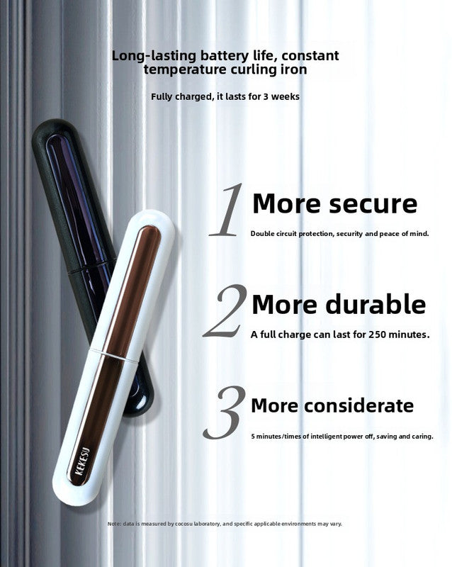 Heated Eyelash Curler Rechargeable Electric Lash Curler with LCD Display 2 Temperature Modes Fast Heating Long Lasting Natural Curl Tool White