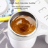 Rechargeable Automatic Self Stirring Mug USB Magnetic Mixing Cup 304 Stainless Steel Electric Coffee Tumbler for Travel Office Grey