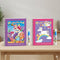 2 PCS Magic Water Colouring Book Mermaid & Unicorn Themes Reusable Painting Activity Set Mess Free Travel Toy for Kids