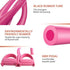 2 PCS 4-Tube Pedal Resistance Band & Figure 8 Chest Expander Purple Elastic Sit Up Pull Rope for Home Gym Yoga Pilates