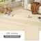 16 Pack Off-White Durable & Soft Self-Adhesive Carpet Tiles(30x30cm) - Interlocking Non-Slip Square Floor Mat for Bedroom, Office & Living Room