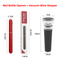 Red Pen-Style Air Pressure Wine Bottle Opener with Vacuum Wine Stopper Set - Effortless Cork Removal for Home & Champagne Party