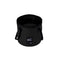 20L Black Outdoor PVC Folding Water Bucket - Portable Fishing Barrel, Camping Water Storage, Car Washing Bag