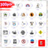 300 Pcs Prank Meme Graffiti Stickers Pack - Waterproof PVC Personalized Decals for Laptop, Luggage, Water Bottle DIY Decoration