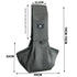 Light Grey Adjustable Pet Carrier Sling Bag - Comfortable Wide Shoulder Strap Crossbody Tote for Cats and Small Dogs (Up to 13 lbs)