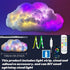 DIY Thunder Cloud Light Strip - USB Powered, App/Remote Controlled, Voice Control Supported, RGB LED Atmosphere Decoration