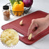 Black-Green Aluminum Fast Thawing Dual-Sided Cutting Board(31x21CM) - Multifunctional Kitchen Tool with Garlic Grinder and Knife Sharpener