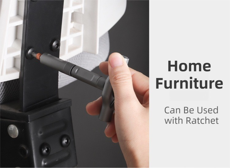 24-in-1 Ratchet Screwdriver Tool Set - Multifunctional S2 Steel Bit Combination Kit with Wrench Function for Home and Workshop Use