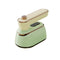 Green Foldable Handheld Garment Steamer & Portable Steam Iron - 15g/min & 70ML Travel Steamer for Apartment Living and Holiday Trips