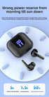 K06 True Wireless Stereo Earbuds (Black) - Digital Display, Long Battery Life, High-Fidelity Sound, and Low Latency with IPX4 Water Resistance