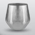 Crystal Finish Double-Walled Hexagonal Pure Titanium Mug - 250ml Insulated Beer, Liquor, and Tea Cup for Home and Travel Use