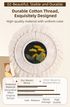 M0404 Bohemian Macrame Wall Hanging Mirror with Hand-Woven Petal Accents - Artistic Round Fringe Mirror for Home Decor