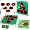 Indoor/Outdoor Golf Hitting Target Game Mat with Stand & Storage Bag - Family Fun Interactive Sports Toy and Practice Aid