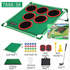 Indoor/Outdoor Golf Hitting Target Game Mat with Stand & Storage Bag - Family Fun Interactive Sports Toy and Practice Aid