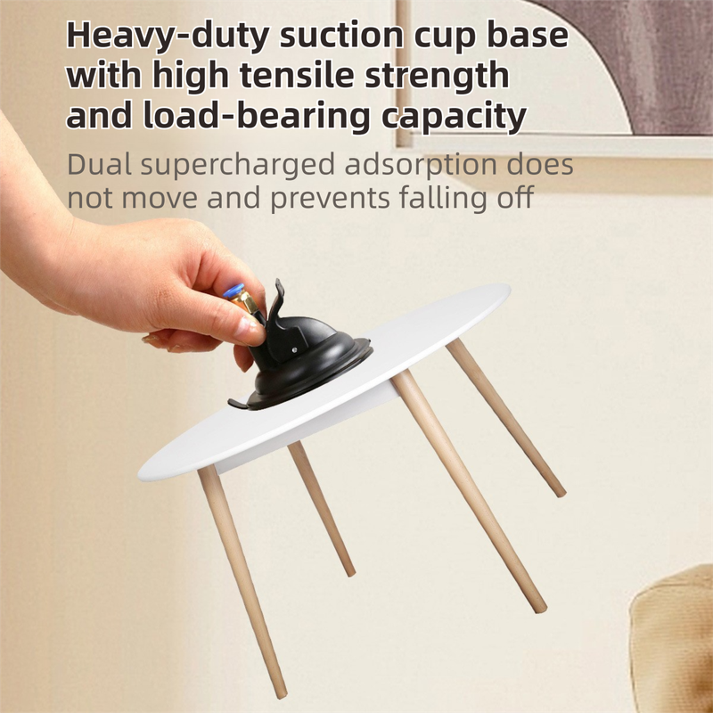 Interactive Self-Play Cat Wand with Suction Base - Automatic Bouncing Teaser Including Bell & 3 Bird Attachments(Red)