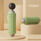 Green Portable Electric Yoga Massage Roller - Handheld Fitness Recovery Tool, Deep Tissue Muscle Relaxer & Fascia Release Stick