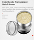 Compact Electric Grinder and Pulverizer - Multi-Functional Ultra-Fine Kitchen Mill for Nut, Grains, Spices, Coffee Beans