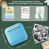 Green X6 Mini Portable Bluetooth Instant Photo & Note Printer for Students - Deluxe 20-Piece Gift Set with 12 Paper Rolls, Color Pens & Storage Bag