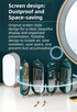 Green 4-Layer Retractable Screen-Style Jewelry Display Stand With Mirror Zone - Dust-Proof Necklace & Earring Organizer Case for Vanity