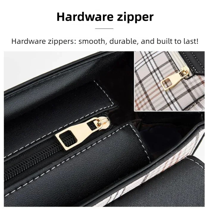 Brown Large Capacity PU Leather Women's Handbag & Shoulder Bag - Elegant Multi-Pocket Commuter Satchel for 12