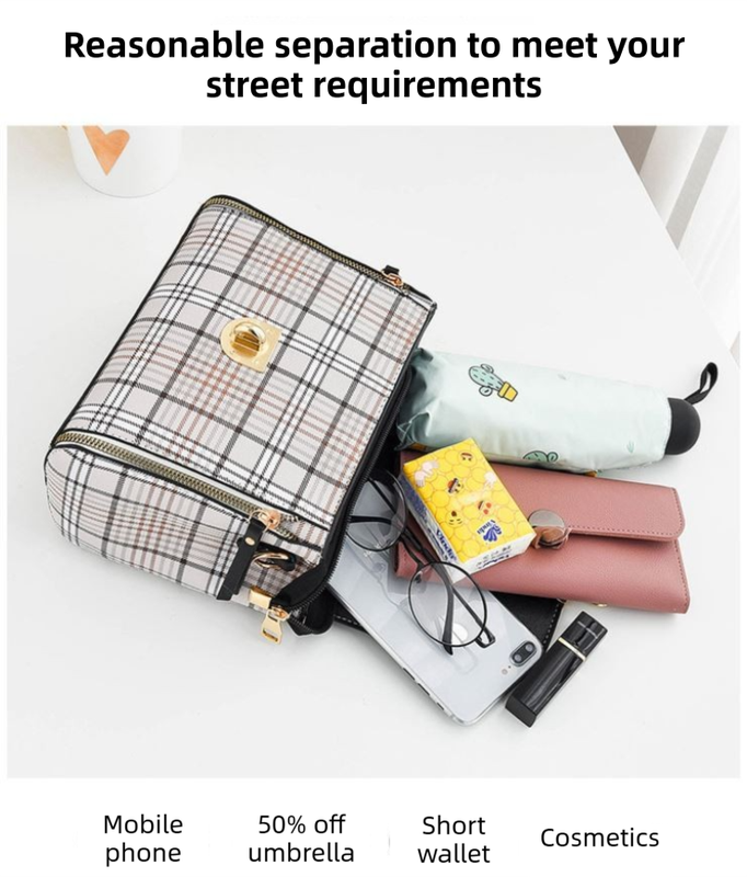 Green Large Capacity PU Leather Women's Handbag & Shoulder Bag - Elegant Multi-Pocket Commuter Satchel for 12