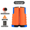 Orange Portable Table Tennis Set with 2 Paddles, 3 Balls and Carry Bag - 165cm Retractable Ping Pong Net & Post - Indoor/Outdoor Professional Training Kit