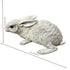 Weather-Resistant Resin Rabbit Garden Statue - Lifelike Animal Decorative Ornament for Gardens & Backyard Landscaping