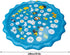 Portable Outdoor 1M Splash Pad for Pets & Kids(Alphabet Style) - Summer Cooling Fountain for Backyard & Garden