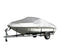 Sliver Heavy-Duty V-Hull Shield for 11 to 13 FT Yachts - All-Weather Water / Dust / UV Resistant 190T Silver Coated  Marine Protector