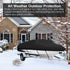 Sliver Heavy-Duty V-Hull Shield for 11 to 13 FT Yachts - All-Weather Water / Dust / UV Resistant 190T Silver Coated  Marine Protector