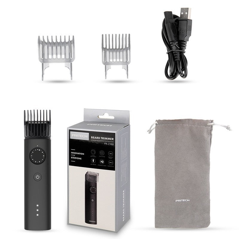 PR-2388 Rechargeable Hair Trimmer black